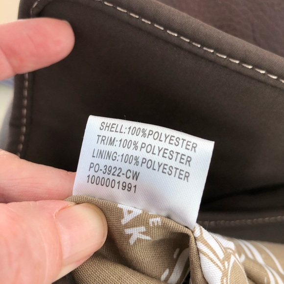 The Sak Tan and Brown Crochet Satchel GUC - Picture 7 of 8